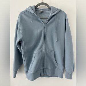 Aritzia TNA cozy fleece boyfriend hoodie XS